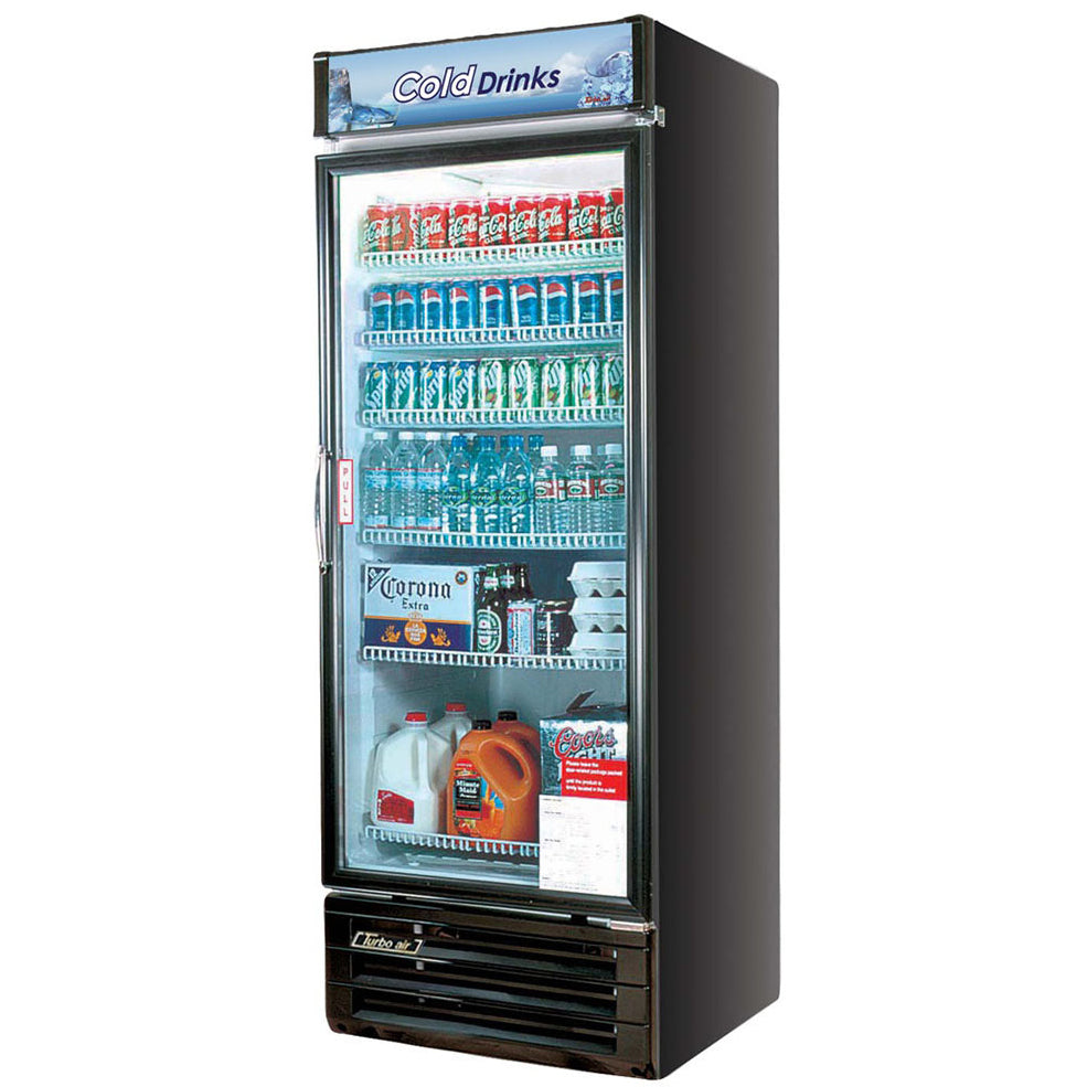 Turbo Air 1 Glass Door Display Refrigerator W 731 x D 764 x H 2105mm: FRS-600RP