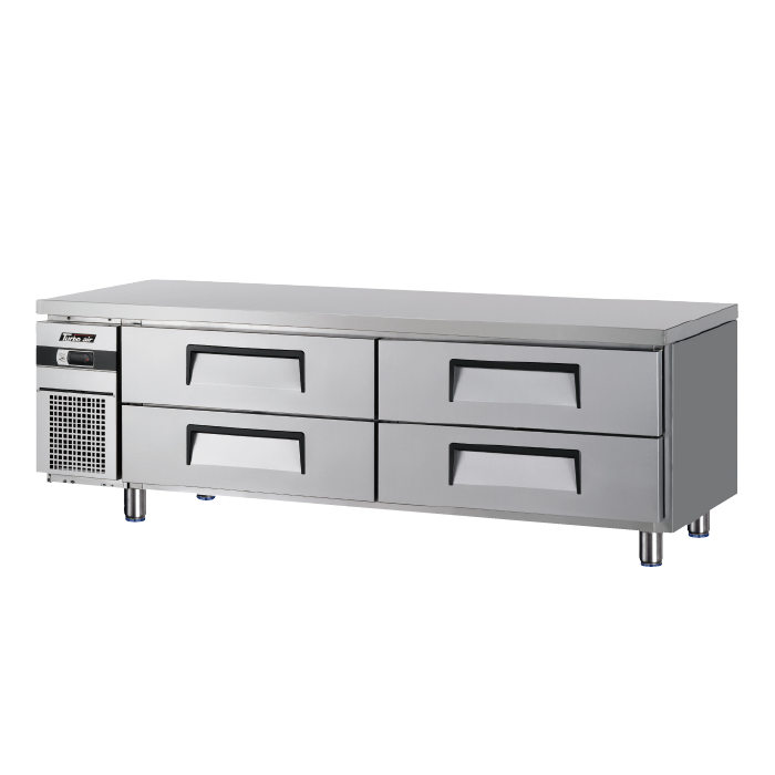 Turbo Air Chef Base 4 Drawer W1800 x D700 x H595mm: KUC18-4