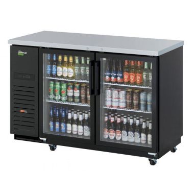 Turbo Air 2 Glass Door Back Bar Refrigerator W1754 x D692 x H1066mm: TBB-3SGD